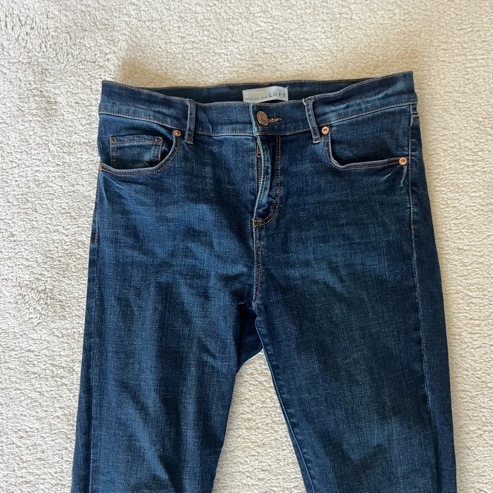 Loft Classic Blue Women's Jeans - Picture 2 of 4